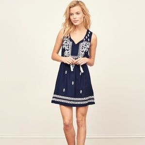 Abercrombie Fitch Peasant Dress Floral
